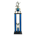 Trofeo de Tubo con Figura Serie 50 de Baloncesto